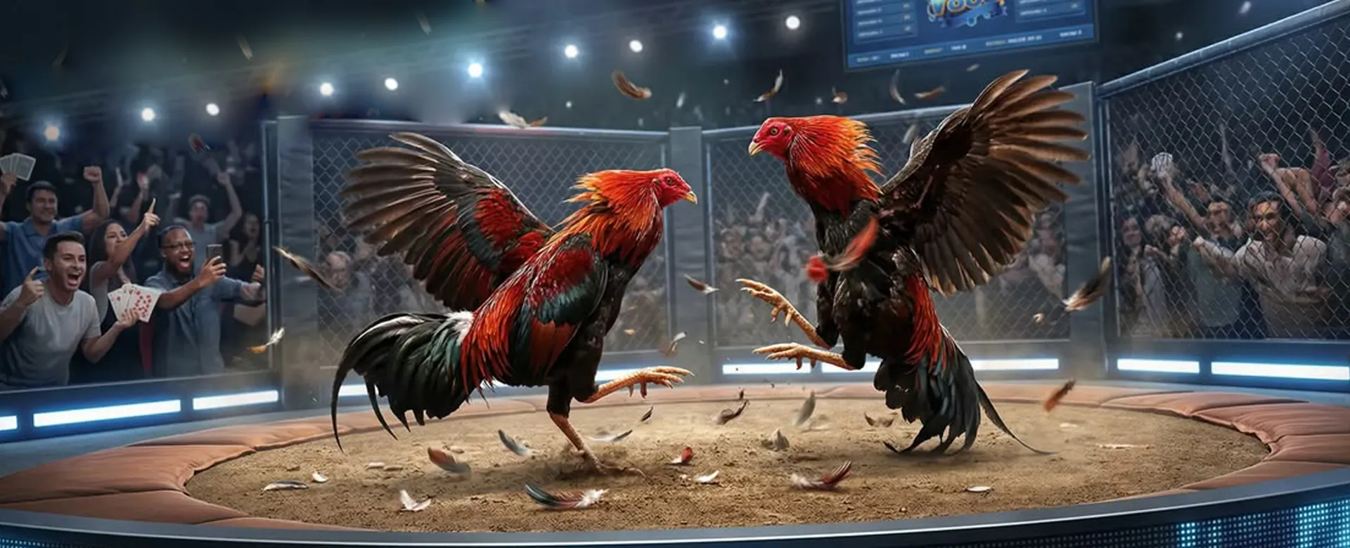 Pitmasterslive E-Sabong Game licensed by PAGCOR with thrilling cockfighting action.